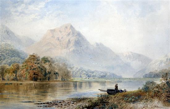 Cornelius Pearson , watercolour, Loch Lomond(-)